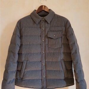 Ralph Lauren Men's Charcoal Quilted Jacket